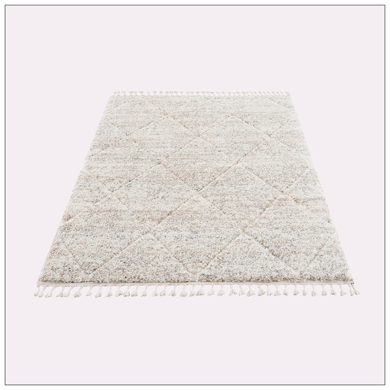 Tapis crème Borivoje, Rectangle 7 pi 11 po x 10 pi