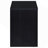 Geary Black 2-Drawer Nightstand LED Lights And USB-923800949