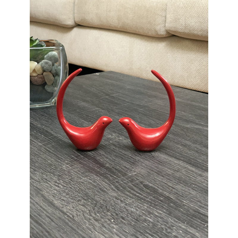 Metal Ring Holder, Red