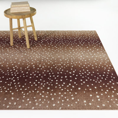 Azzaiolo Rust Spotted Fawn Area Rug