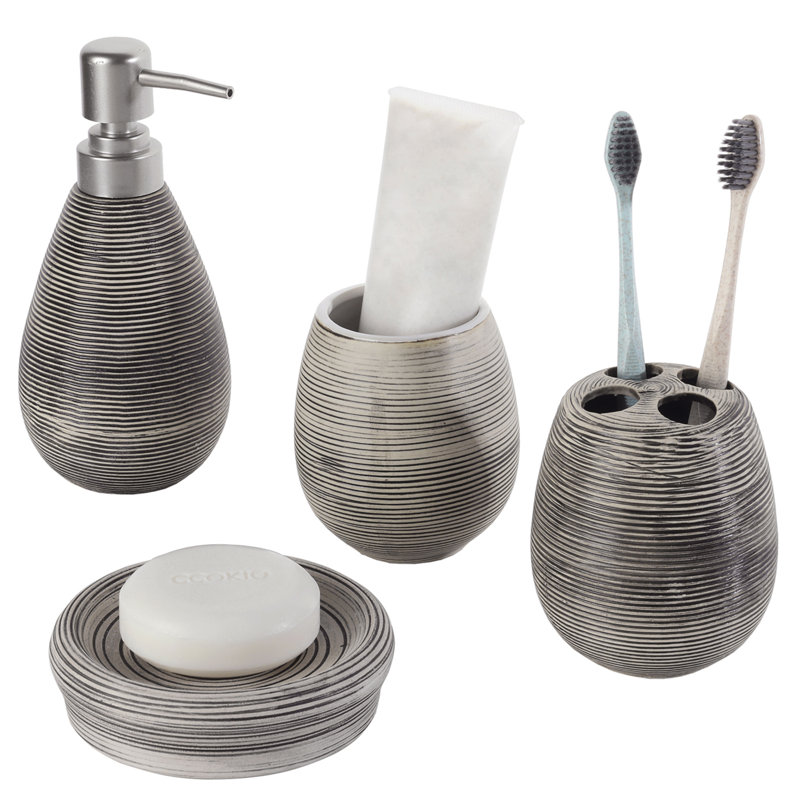 Ceramic / Porcelain Bathroom Accessory Set