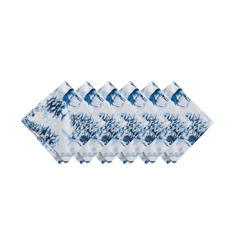 100% Cotton Floral Square Napkin