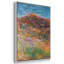Sur les falaises de Pour Ville, beau temps par Monet, reproduction sur toile 3 pièces-490210506-490210505
