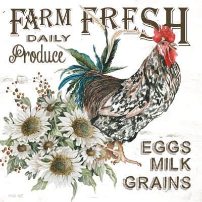 «Farm Fresh Produce On Canvas» par Cindy Jacobs, reproduction