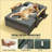 Patio Sofa Bed,Garden Sofa Bed,Rattan Outdoor Daybed-599233088