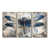Toile naturelle avec cadre flottant