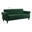 Rainsburg 3-Seater Velvety Sofa-59011985-124238100