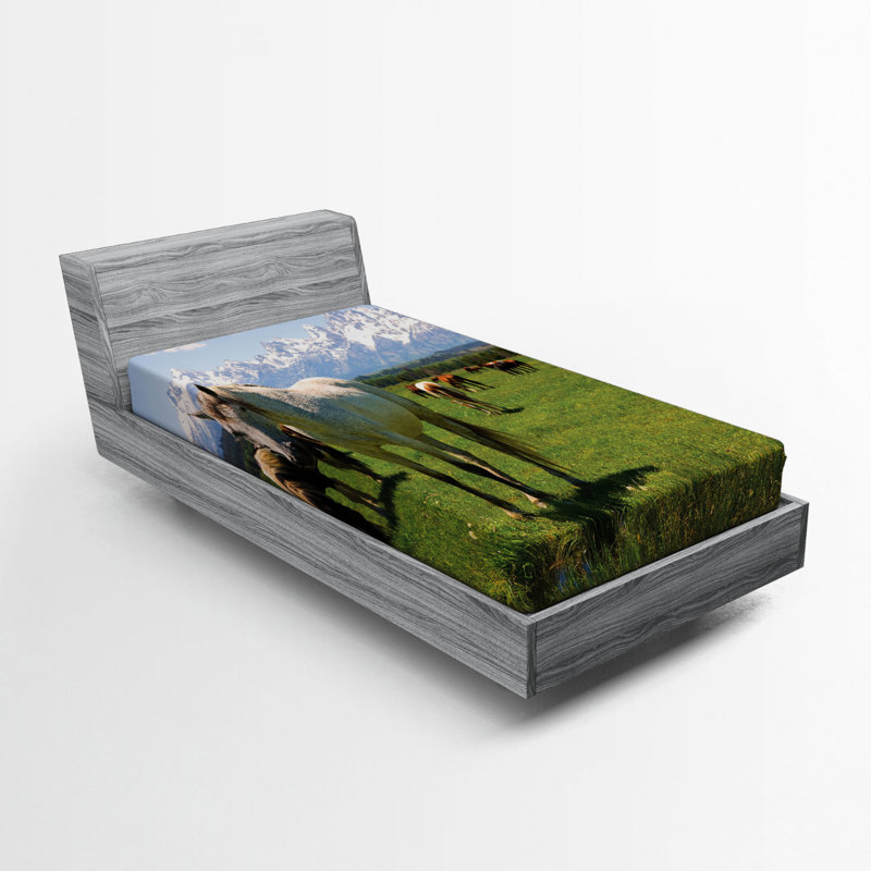 Microfiber Fitted Sheet, Twin Fitted Sheet