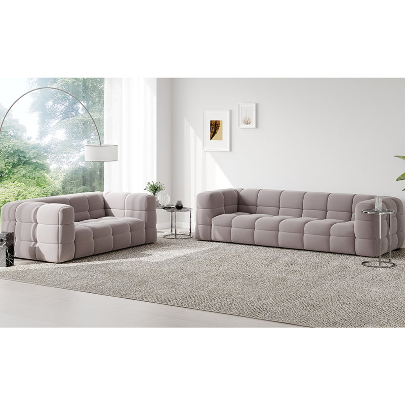 Murrill 2 - Piece Living Room Set, Taupe 100% Polyester
