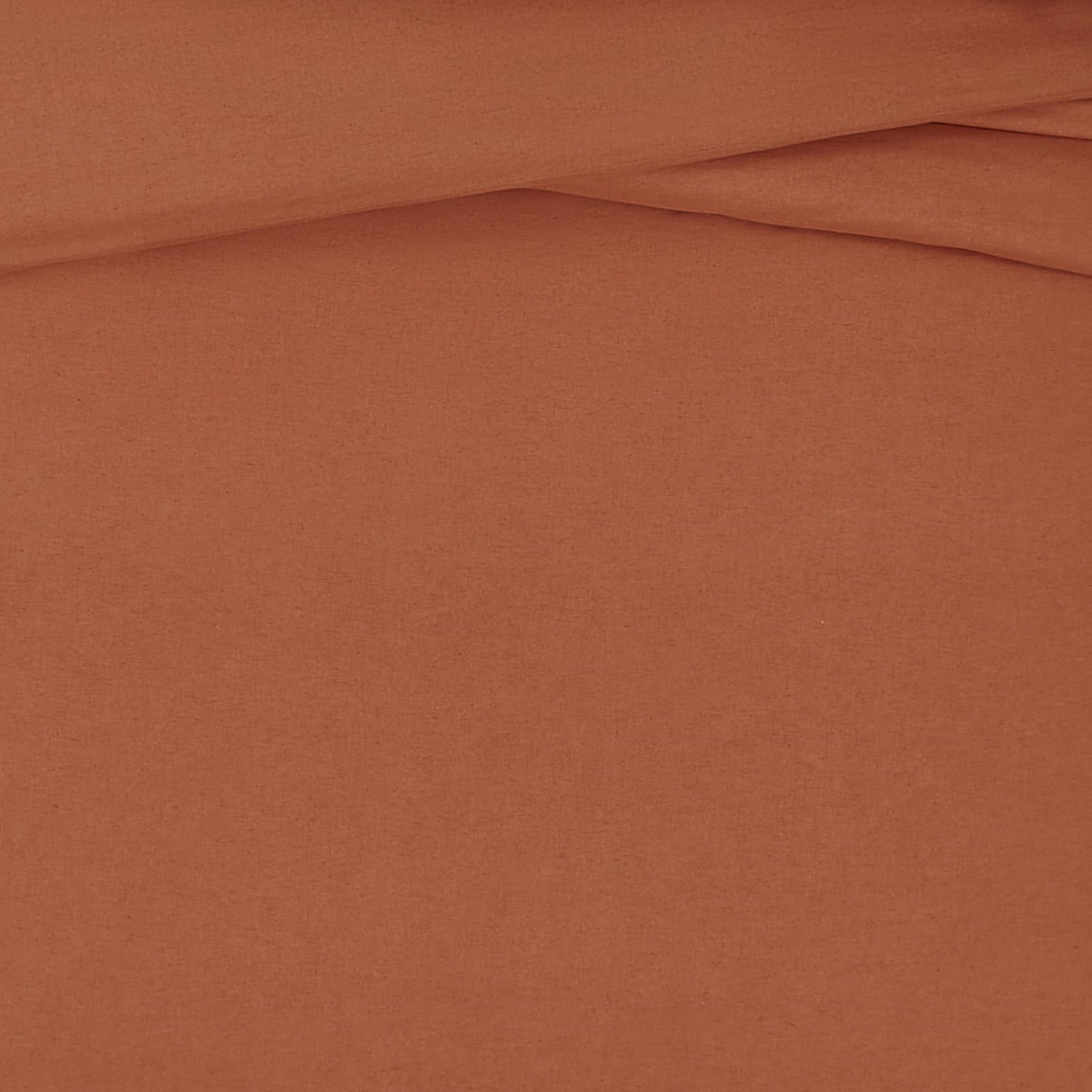 Nena Linen Bedding Set, Queen Comforter + 2 Standard Shams, Rust