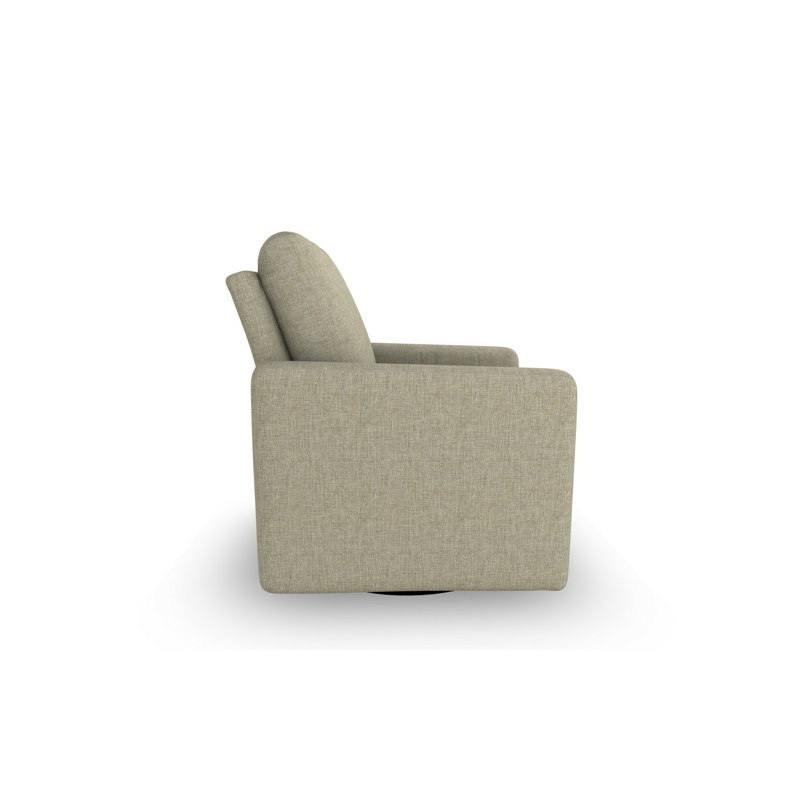 Swivel Barrel Recliner, Linen