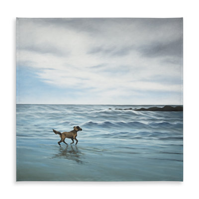 Blue Pets Marine Tablecloth - Dog on the Beach Home Decor