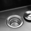 Belfry Kitchen Mascarenaz 17.32mm W Single Bowl Stainless Steel Drop-In Kitchen Sink