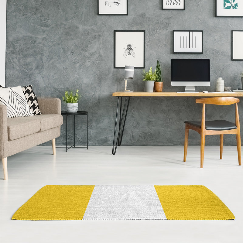 Tapis de zone jaune, Rectangle 5 pi x 7 pi