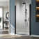 FPivot 29.5 - 31 W x 72 H in. Pivot Shower Door with 1/4'' Tempered Glas