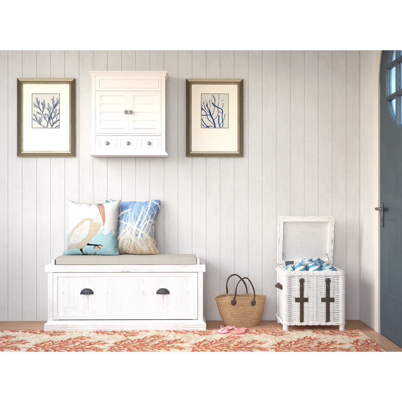 Vin End Table, White