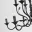 12-Light Dimmable Candle Style Chandelier