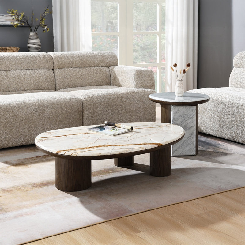 Haidar 2-pcs Living Room Table Set