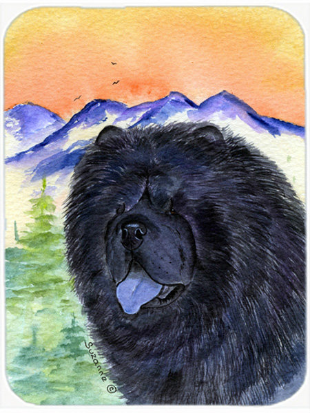 Chow Chow Rectangle Glass Cutting Board