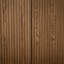 Armoire de salle de bain murale 26 po en noyer avec 2 portes rayées en bois massif et tablette ouverte-1883523745