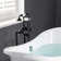 Glory 3 Handle Bathroom Clawfoot Tub Faucet with Diverter