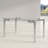 Acamas 60 " Glass Rectangle Conference Table