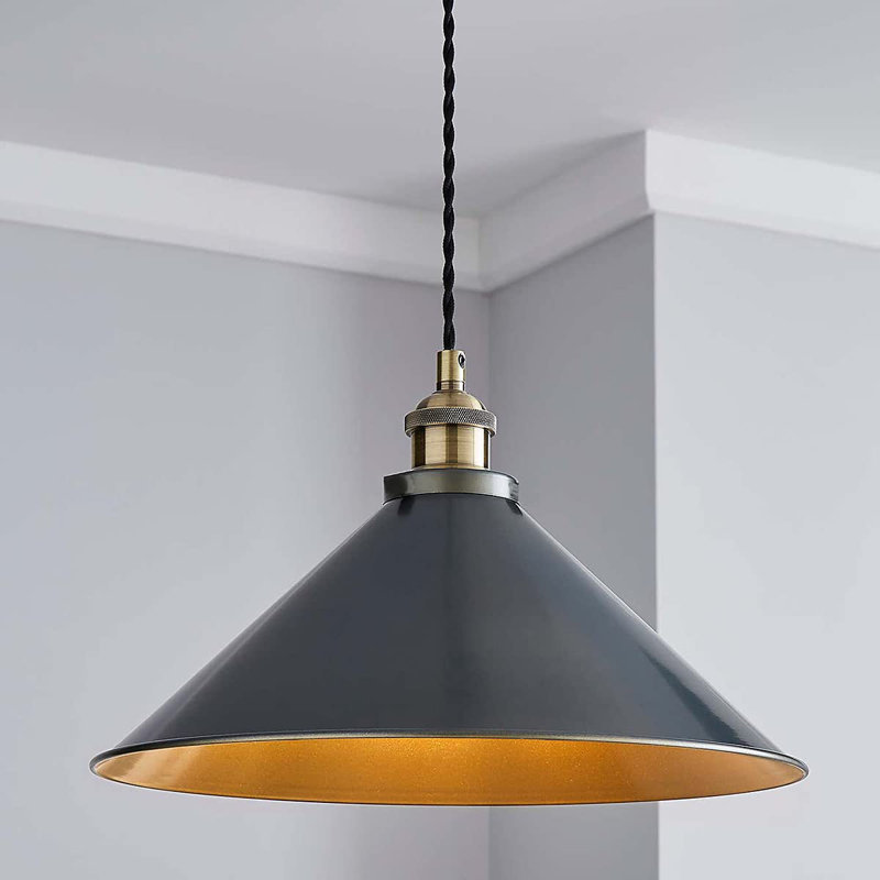 Cardona 1 - Light Metal Cone Pendant
