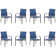 Sutiya Rectangular 8 - Person 84" Long Dining Set