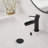 Single-Hole Single-handle Bathroom Faucet with Drain Assembly-93219934