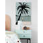 «Palm Tree Swing», reproduction sur toile tendue-59132300