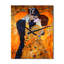 Horloge murale moderne The Lovers Tribute To Klimt-99640072
