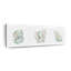 «Playful Baby Elephants Smudge», reproduction sur toile-320381718