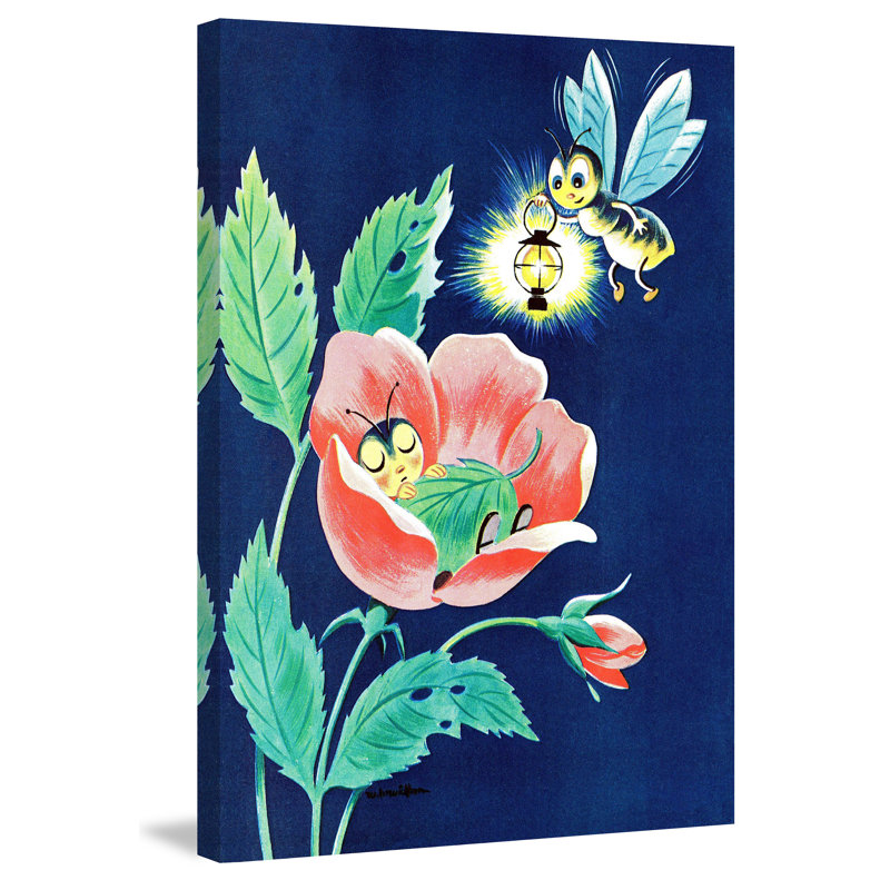 Sleeping Bug - Wrapped Canvas Print, 76cm H x 51cm W