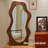 French-Style Minimalist Irregular Frame Floor-To-Ceiling Mirror-118511788