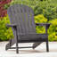 Chaise Adirondack d'extérieur en bois avec accoudoirs-1741647858