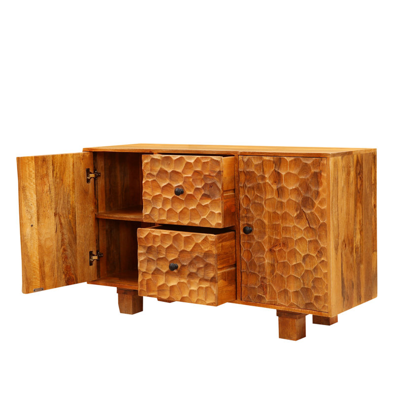 120cm Solid Wood Sideboard