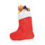 Bas de Noël en tissu