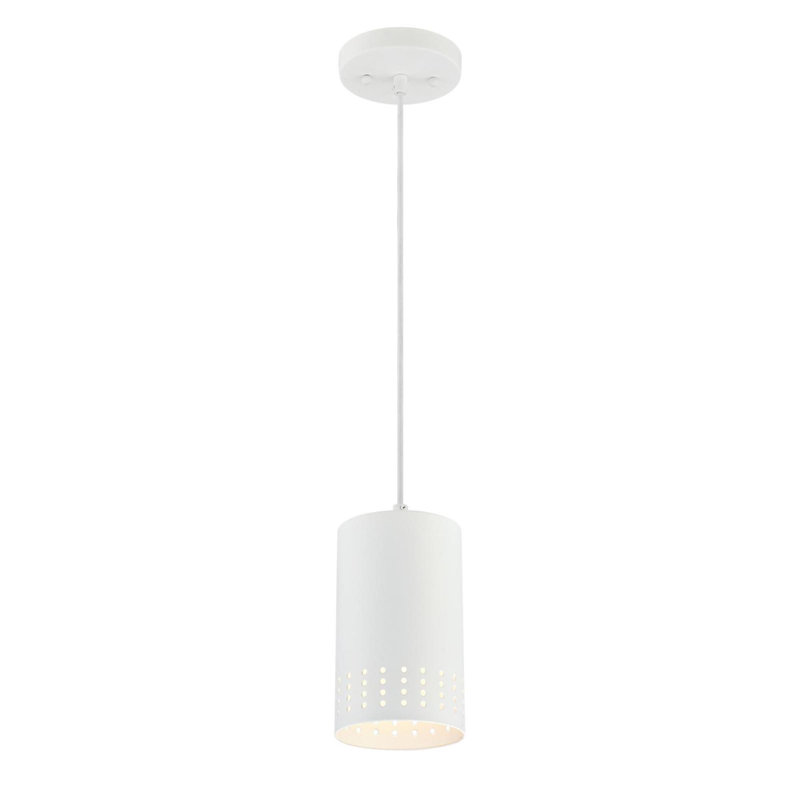 Montanez 1 - Light Single Pendant, Matte White