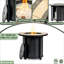 Table de foyer au propane