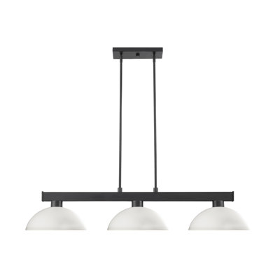 Wauregan 3 - Light Pool Table Dome Pendant