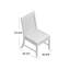Club Patio Dining Side Chair with Cushions-63361260-70166231-70166300