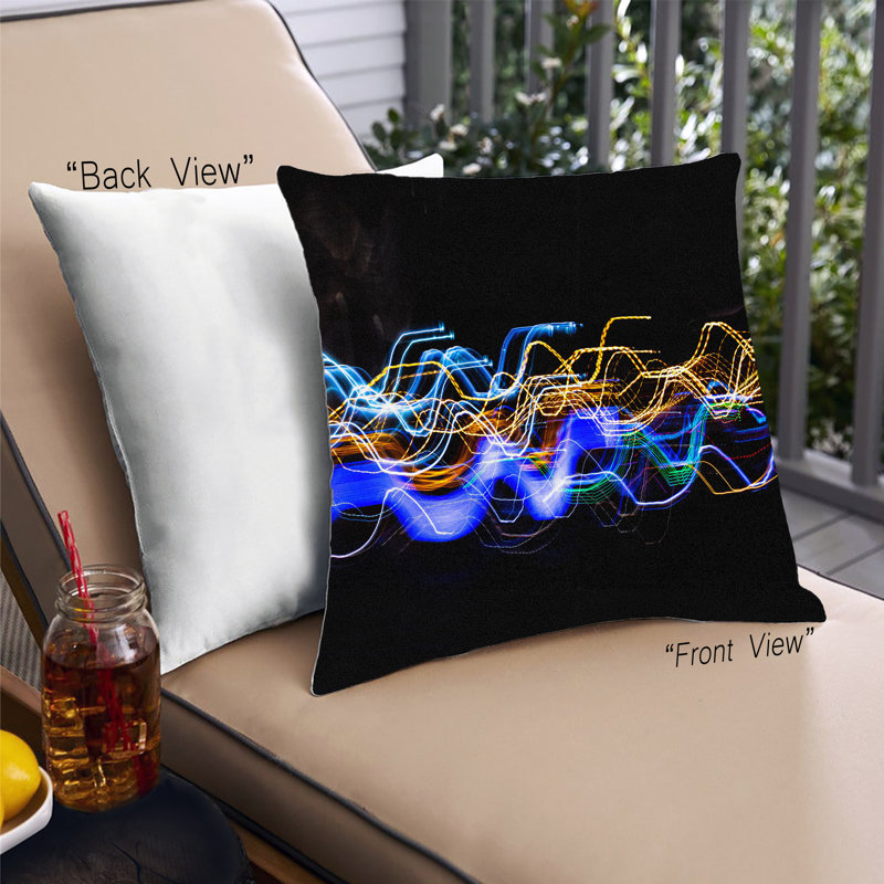 Coussin Neon Neon 12, Microsuède