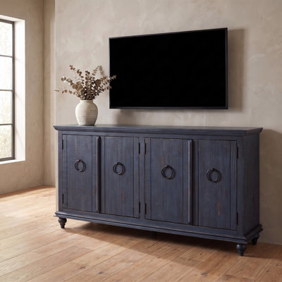 Rushville Solid Wood TV Stand for TVs up to 70"