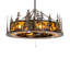 Tall Pines Downrod Ceiling Fan