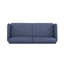 Resten Fabric Click-Clark 3-Seater Sofa Bed-1393357222