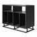 Regal Double Wide Record Station Audio Rack