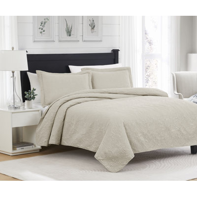 Ensemble de courtepointe en microfibre 3 pièces Smithtown