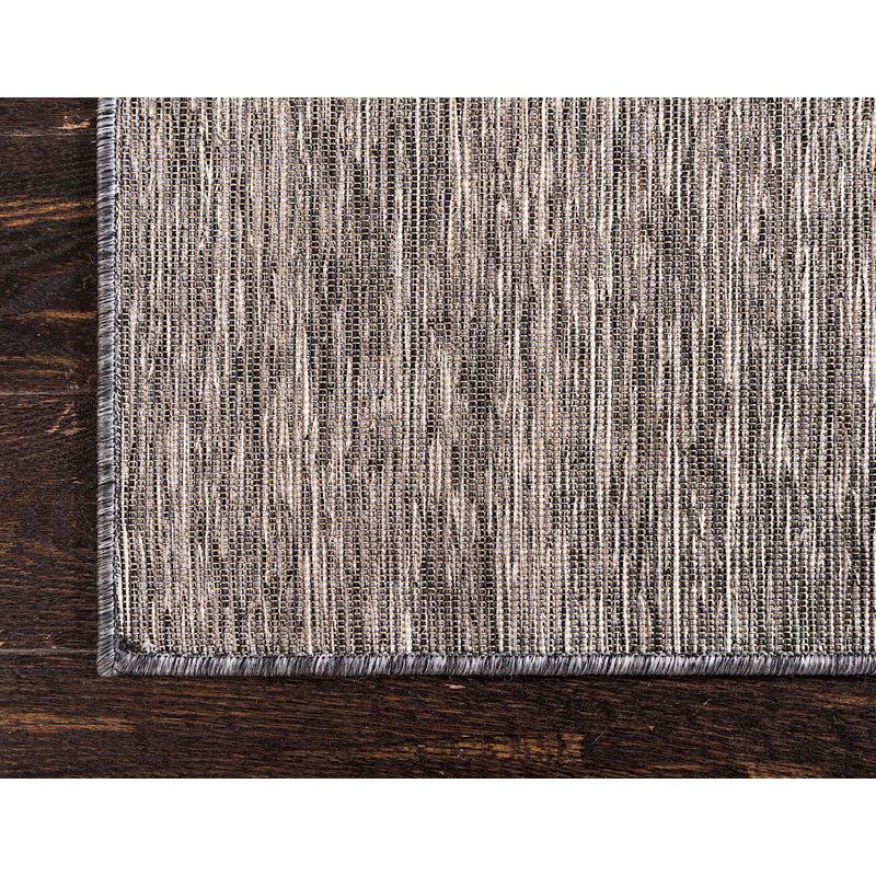 Tapis d'extérieur variété de couleur fumée, Rectangle 6 pi 3 po x 9 pi
