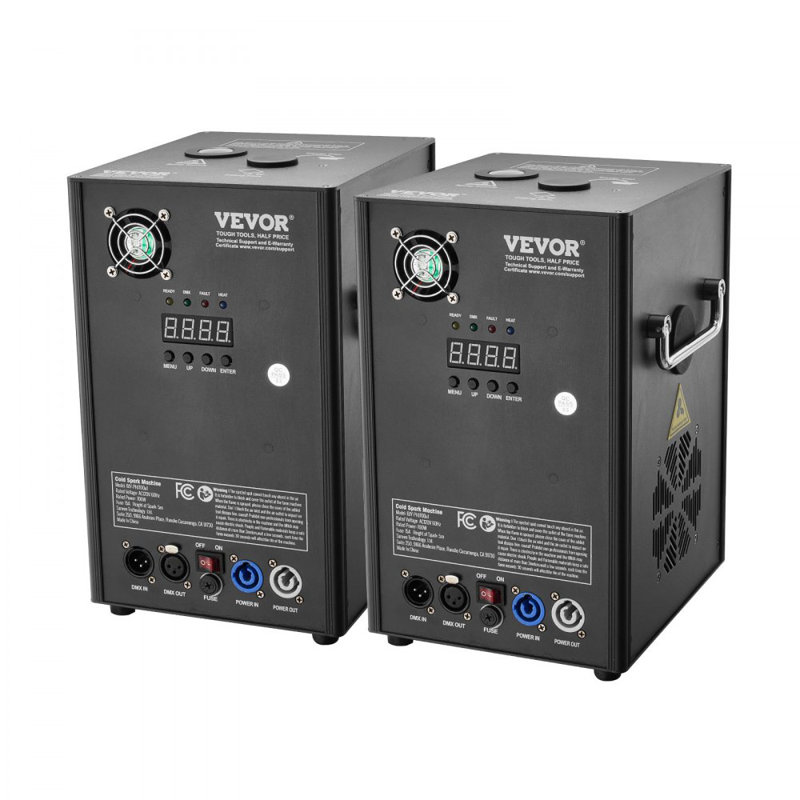 Fête de mariage froide avec étincelles Machinex2 700W 6,6 - 16,4 pi
