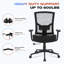Grande et grande chaise de bureau de 600 lb avec un soutien lombaire pour un travail quotidien de huit heures en filet ergonomique